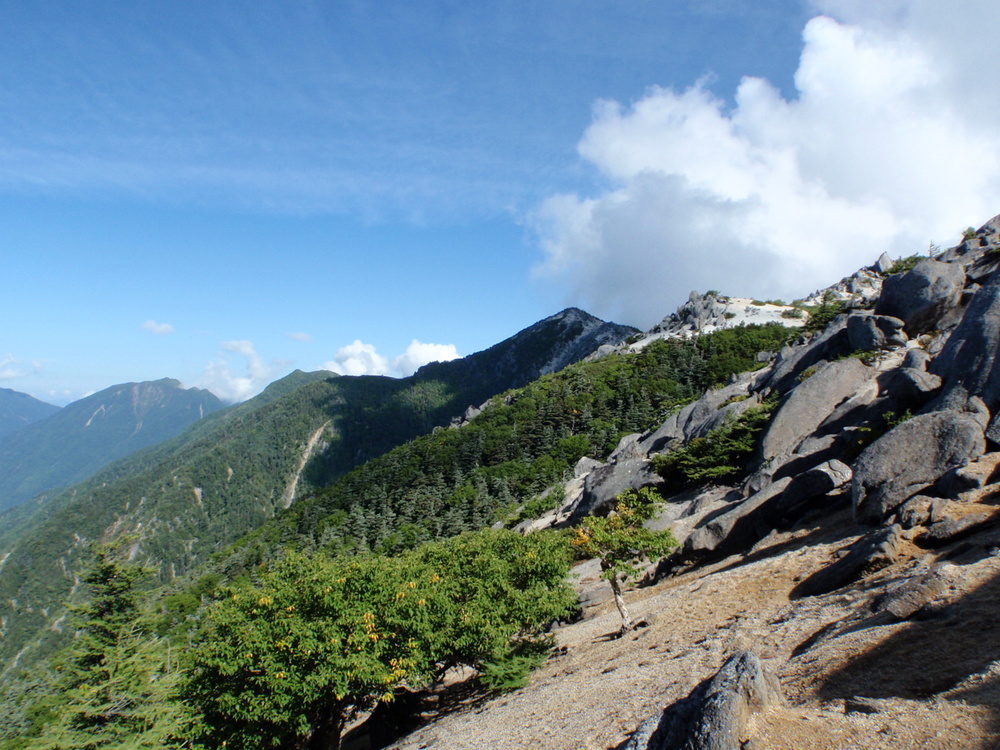 鳳凰三山縦走の写真8