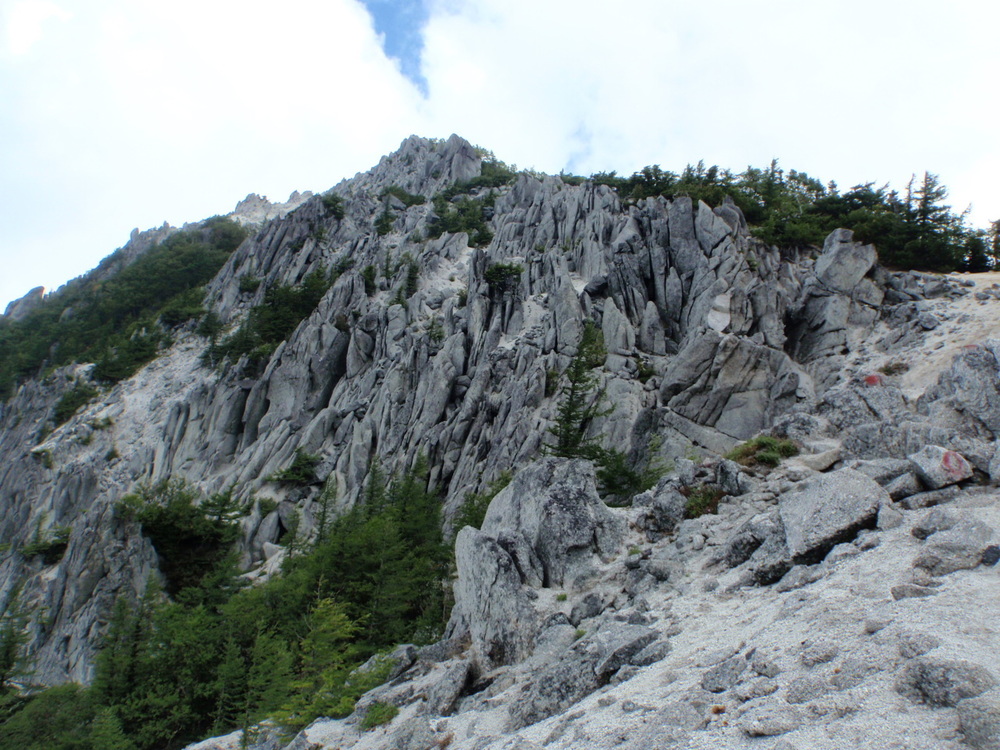 鳳凰三山縦走の写真12
