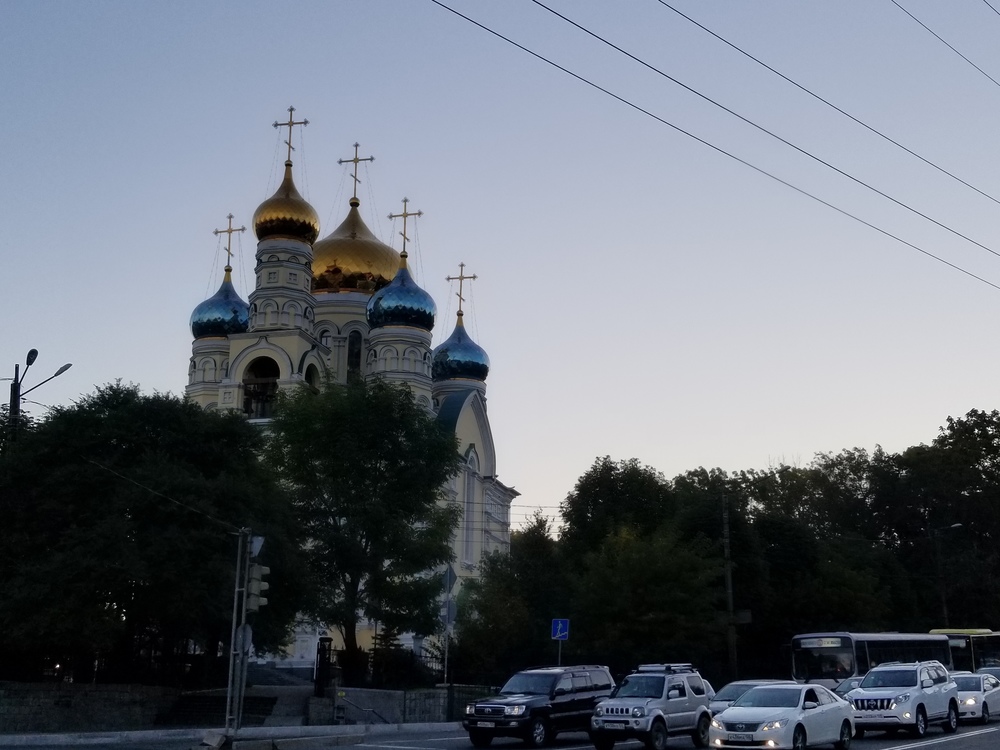 ウラジオストク早朝ラン：早朝の金角湾を見に、鷹の巣展望台へ　の写真9