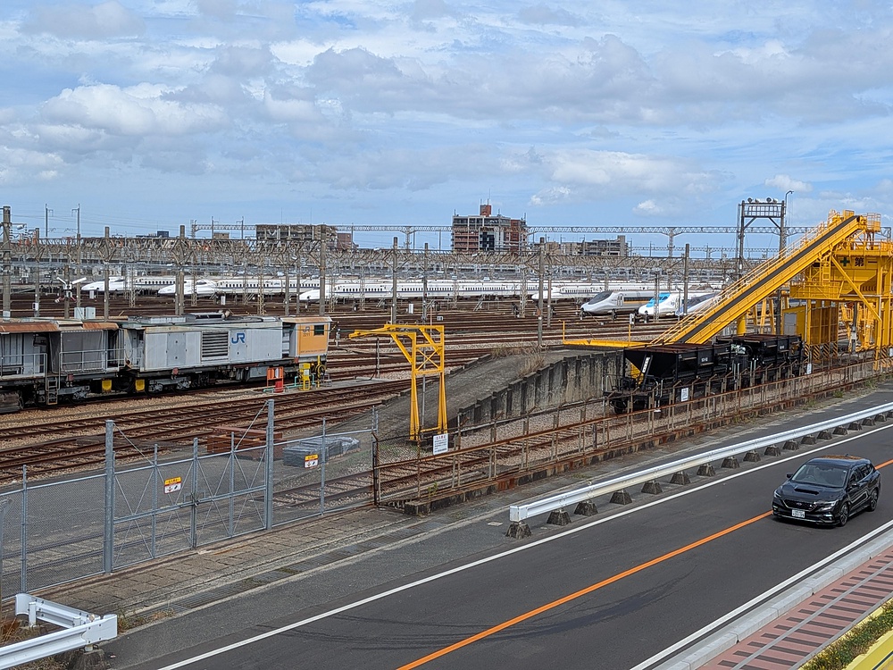 博多南駅→老司大池→新幹線が見える丘