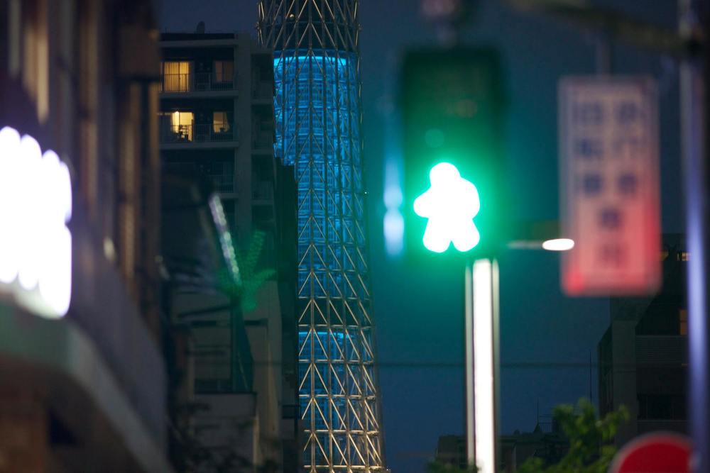 東京スカイツリーへ向かう道の写真3