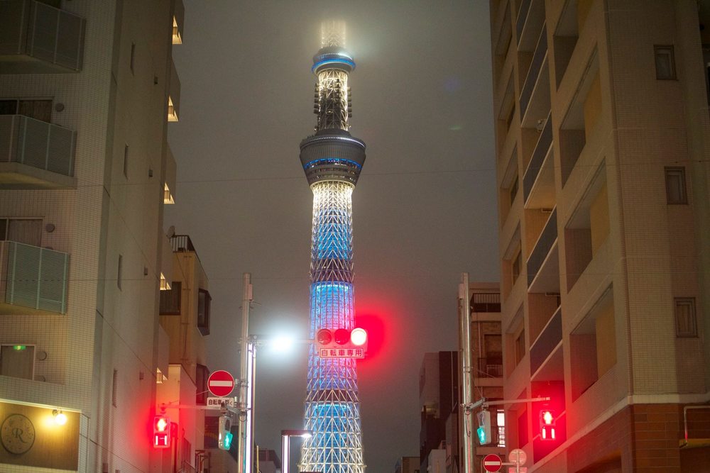 東京スカイツリーへ向かう道の写真4