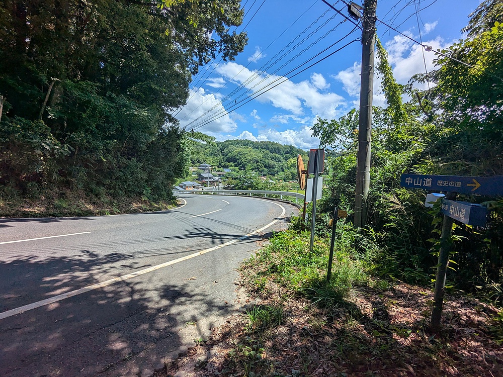 岐阜の田園風景から旧中山道を通り抜けるの写真9