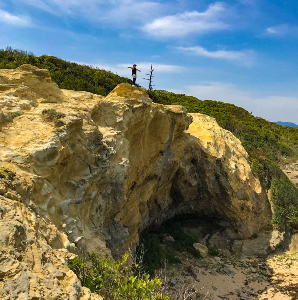 絶景の岩屋・遠見ヶ鼻へRuntripの写真11