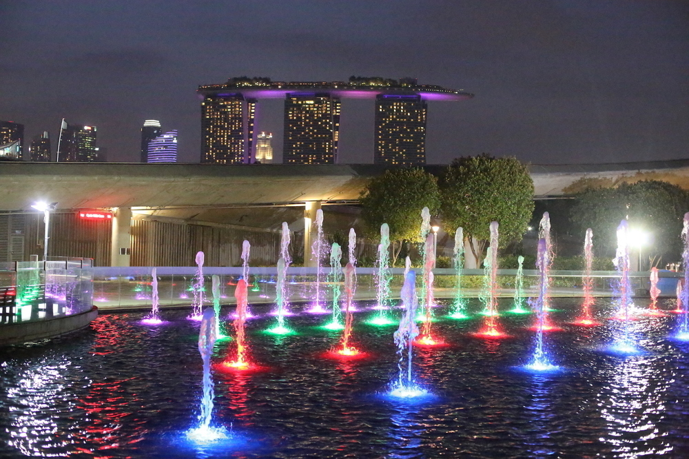 やっぱり“安定”の夜のマリーナベイの写真3