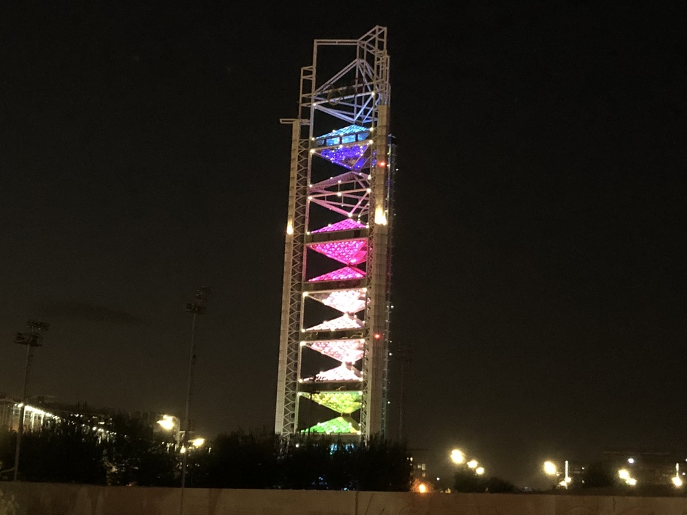 北京オリンピック公園鳥の巣からのオリンピック森林公園ランの写真4