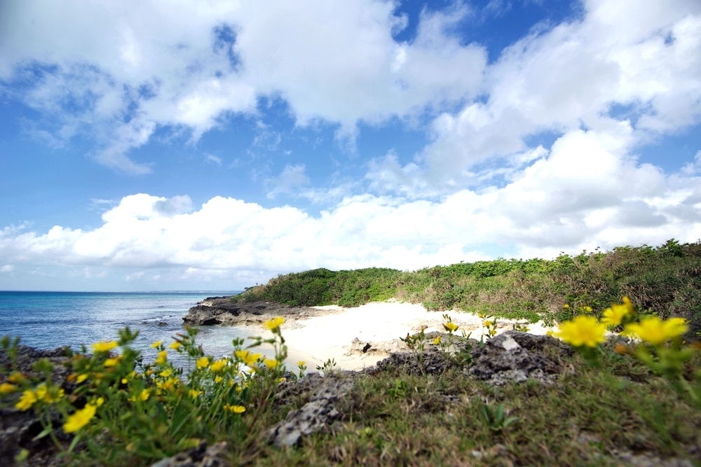 来間島の美しさと静寂の空間 ② ムスヌン浜の写真3