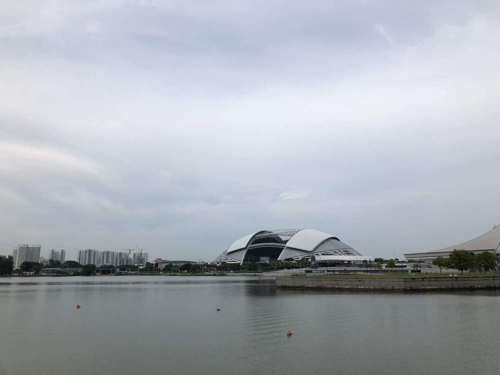 シンガポール マリーナベイ ランニングの写真3