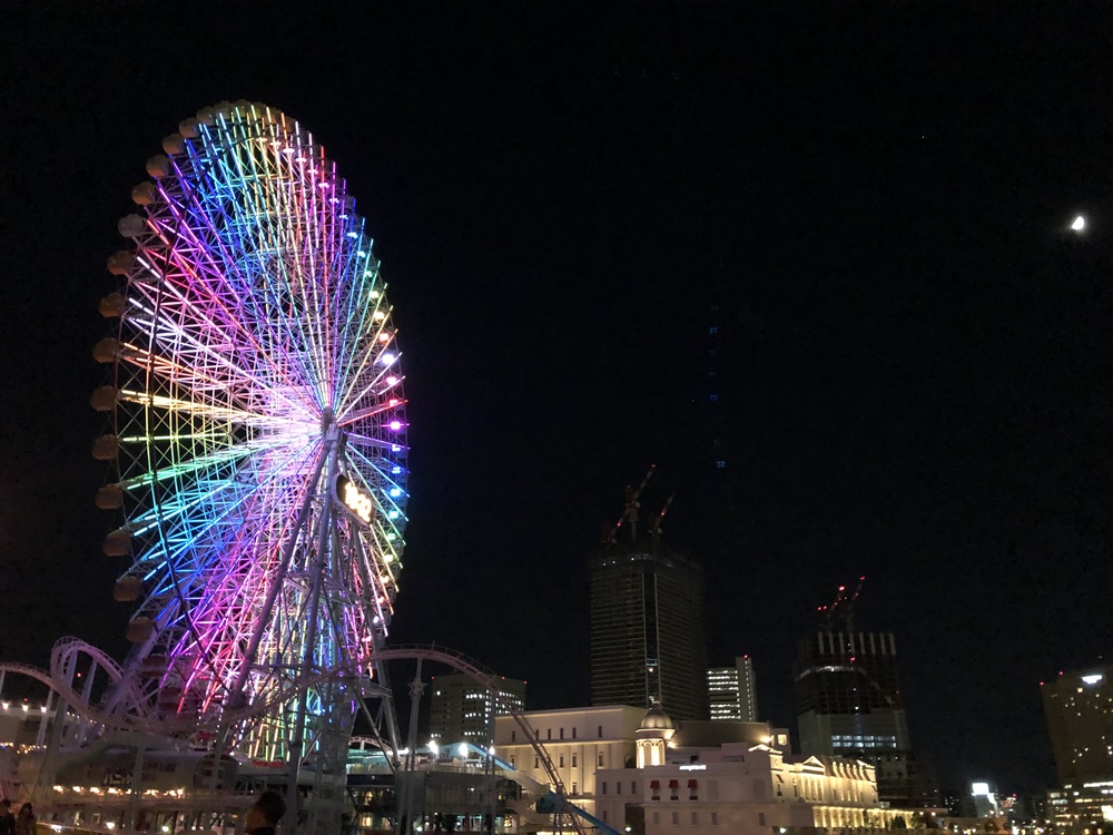 一番手軽にみなとみらいのイルミネーションを楽しめるコースの写真3