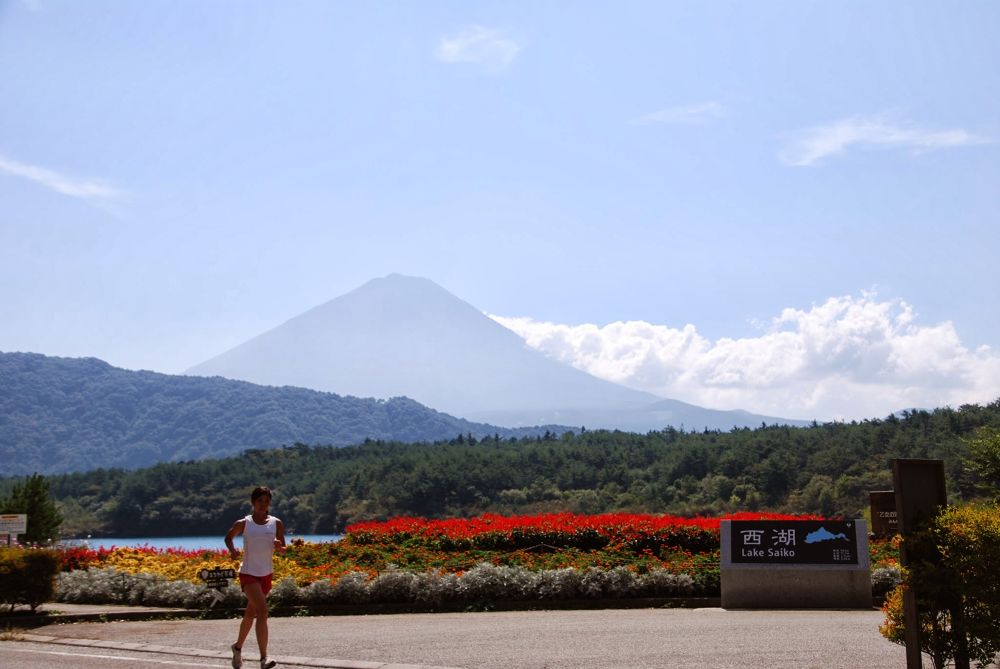 湖を見ながら！マラソン練習にお勧め、西湖周回コースの写真8