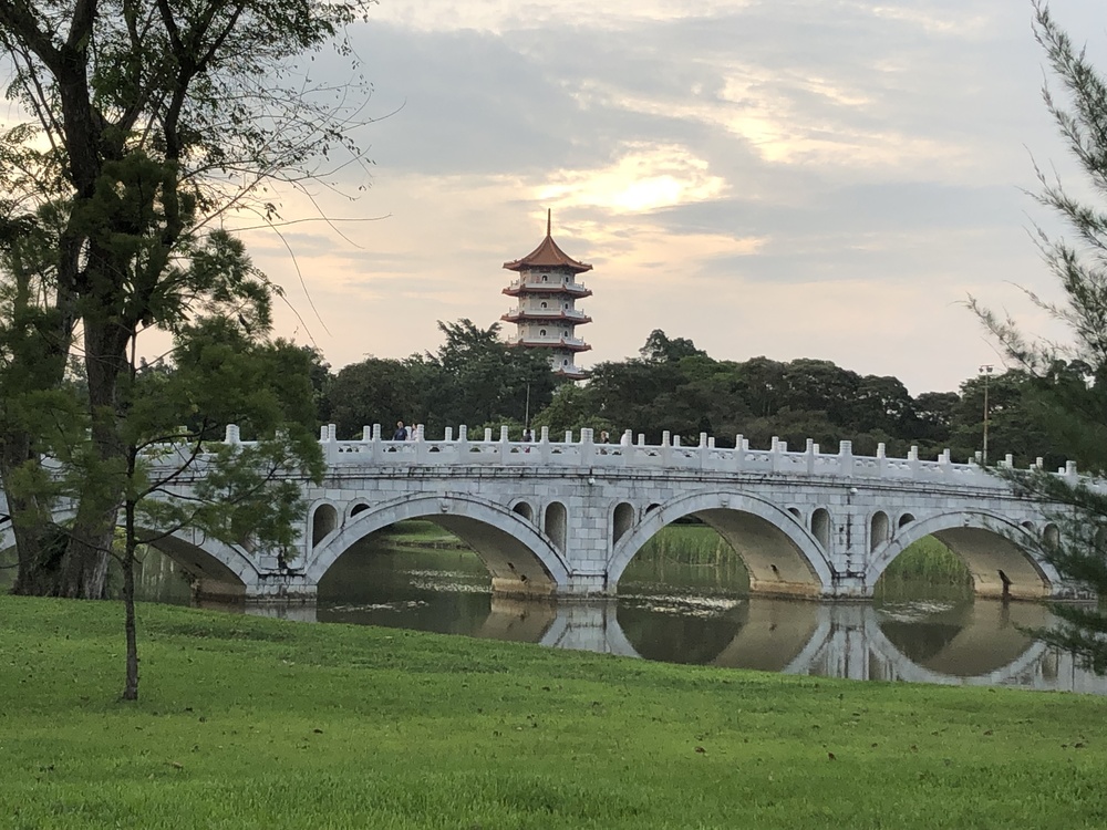 ジュロンレイク、日本庭園から中国庭園を駆け抜けるの写真6