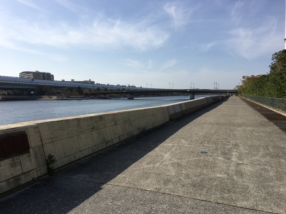 芦屋中央緑道、マリンセンターから芦屋元気湯への写真6
