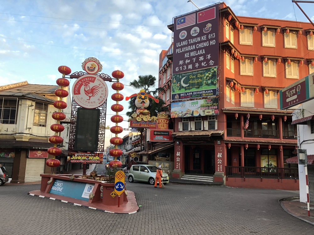 世界遺産の街マラッカの早朝ランの写真3