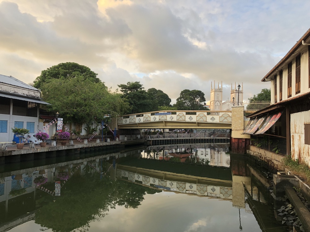世界遺産の街マラッカの早朝ランの写真4