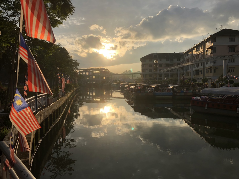 世界遺産の街マラッカの早朝ランの写真9