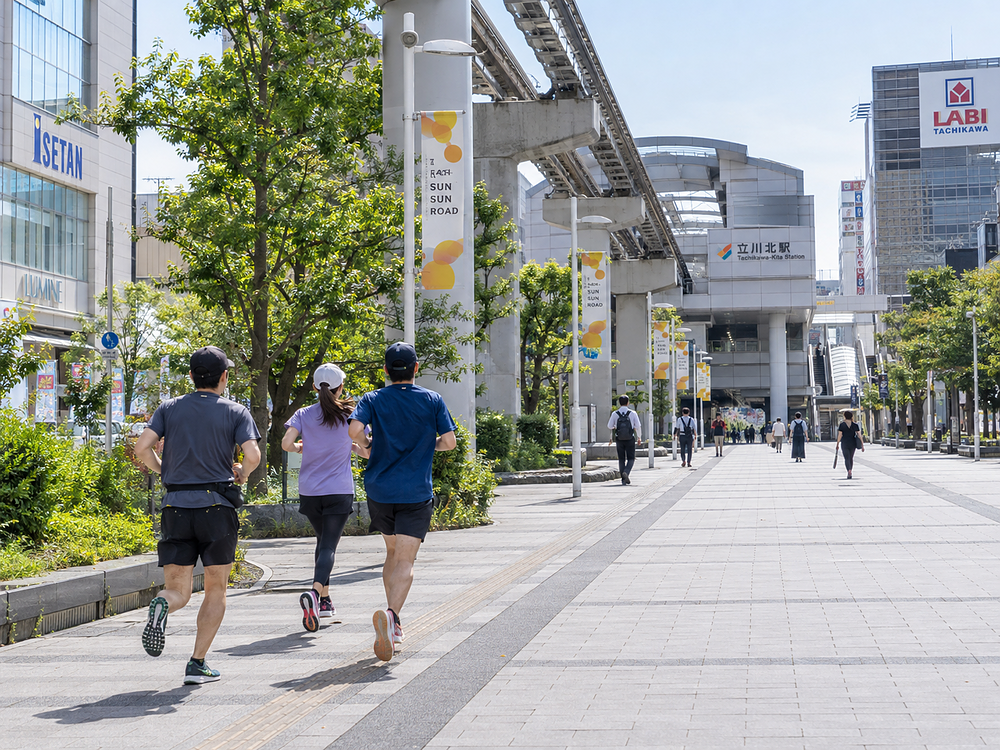 ガレーラ・サウナ立川発 ｜ 立川街なか周回 3kmの写真4