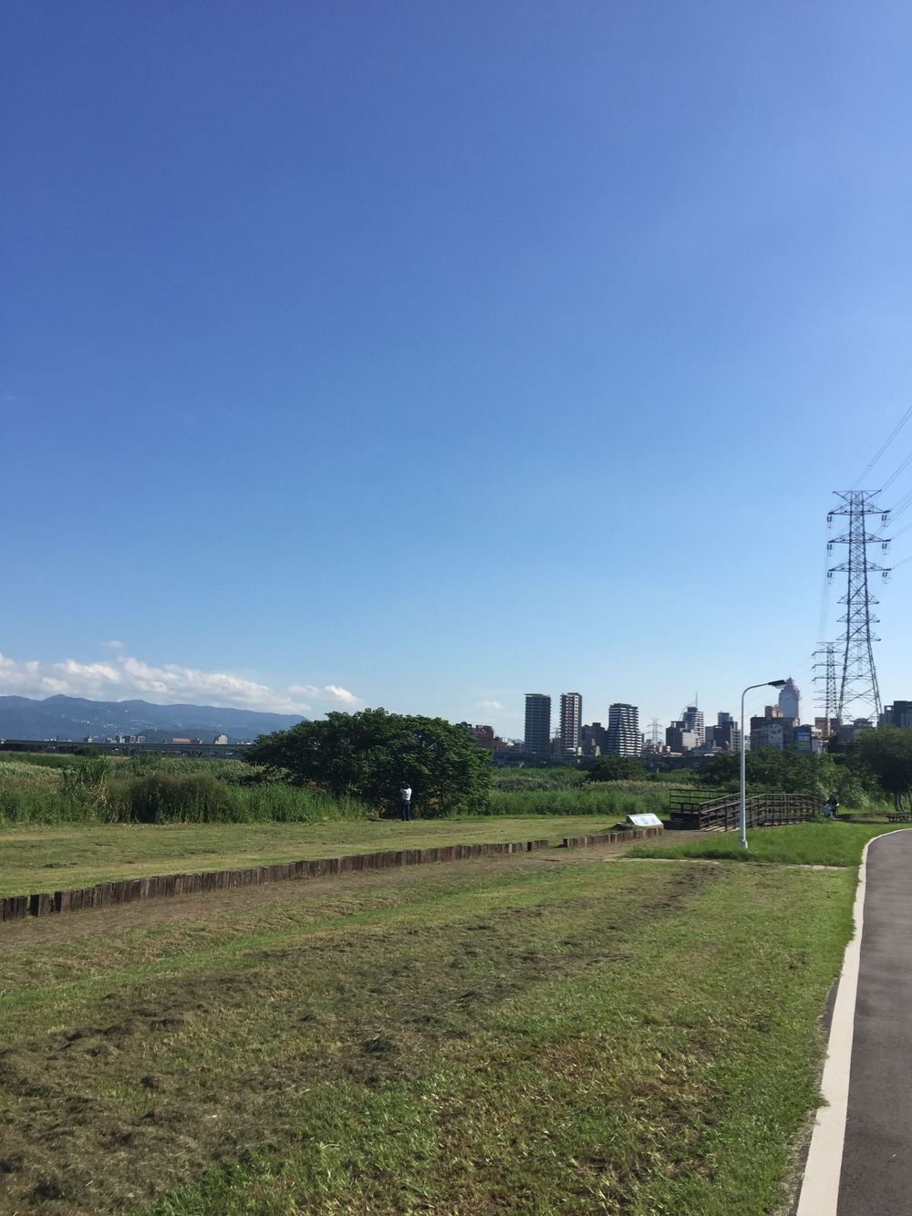 出張朝ラン 台北 華江雁鴨自然公園の写真5
