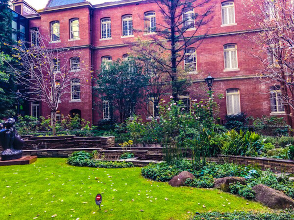 平日昼間の丸の内仲通りの写真8