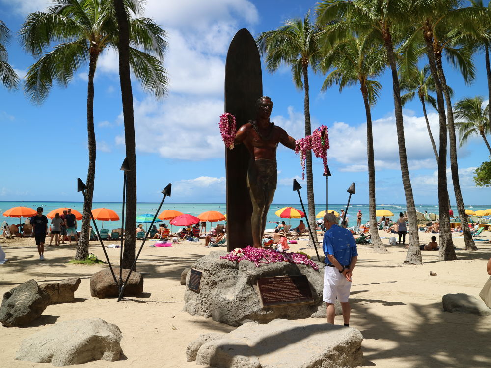 世界一有名なビーチ/wikikiのマジックアワー・ランの写真5