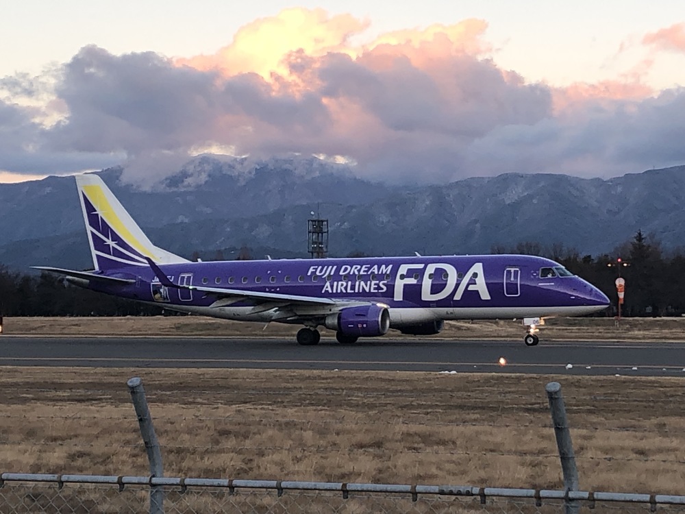 北アルプスと航空機に萌えコース！信州スカイパーク周回コースの写真7