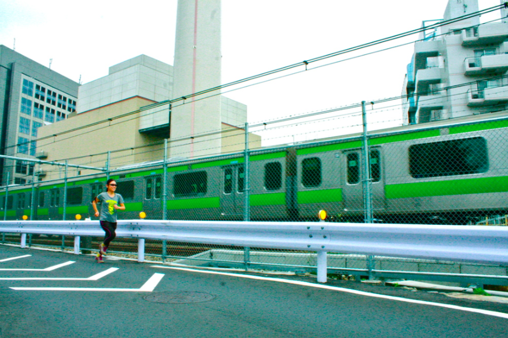 新宿〜五反田・JR山手線と並走ランの写真3