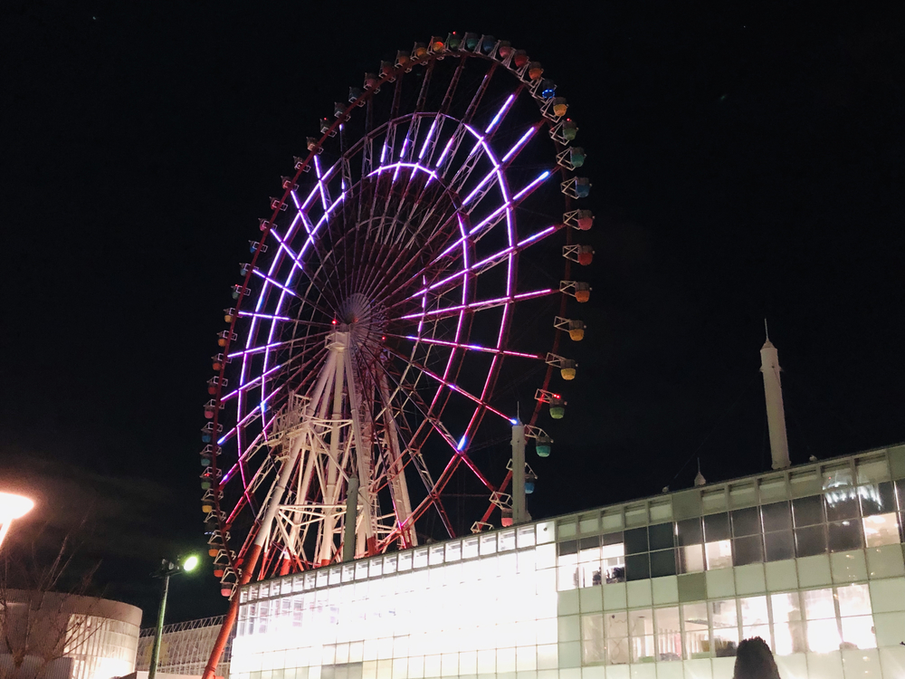 二台埠頭とお台場を巡る東京湾岸夜景の写真6