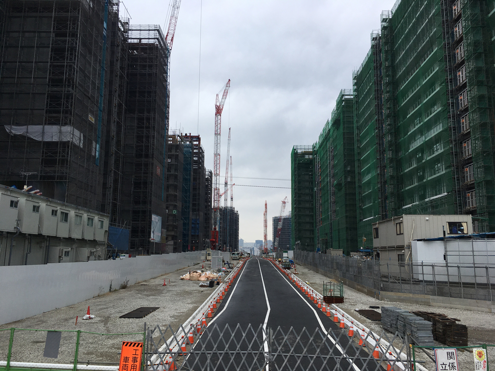 選手村が着実に出来上がってますの写真6