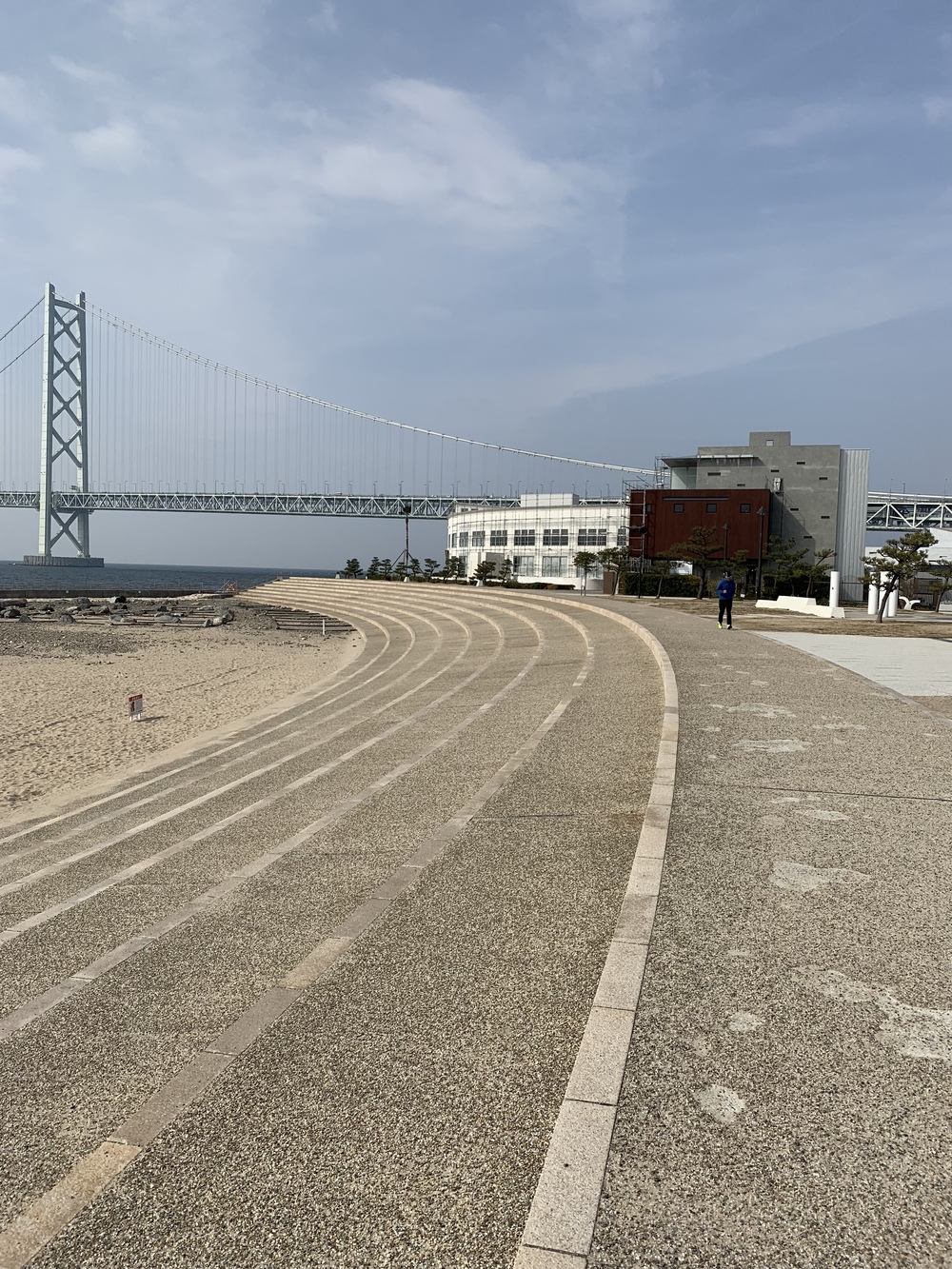 神戸須磨〜明石大橋 海沿いランニングの写真5