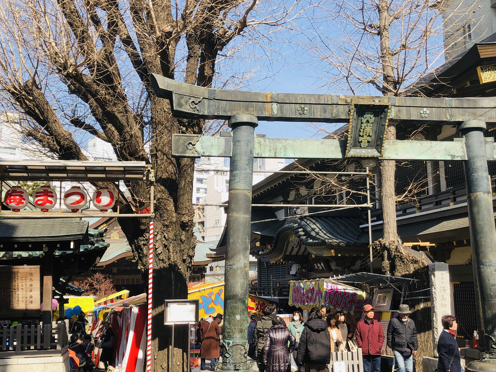 一足早い春を！湯島天神でのい出会の写真7