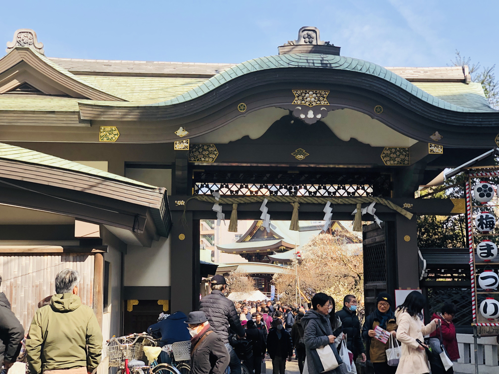 一足早い春を！湯島天神でのい出会の写真8