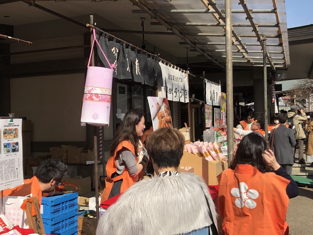 一足早い春を！湯島天神でのい出会の写真12