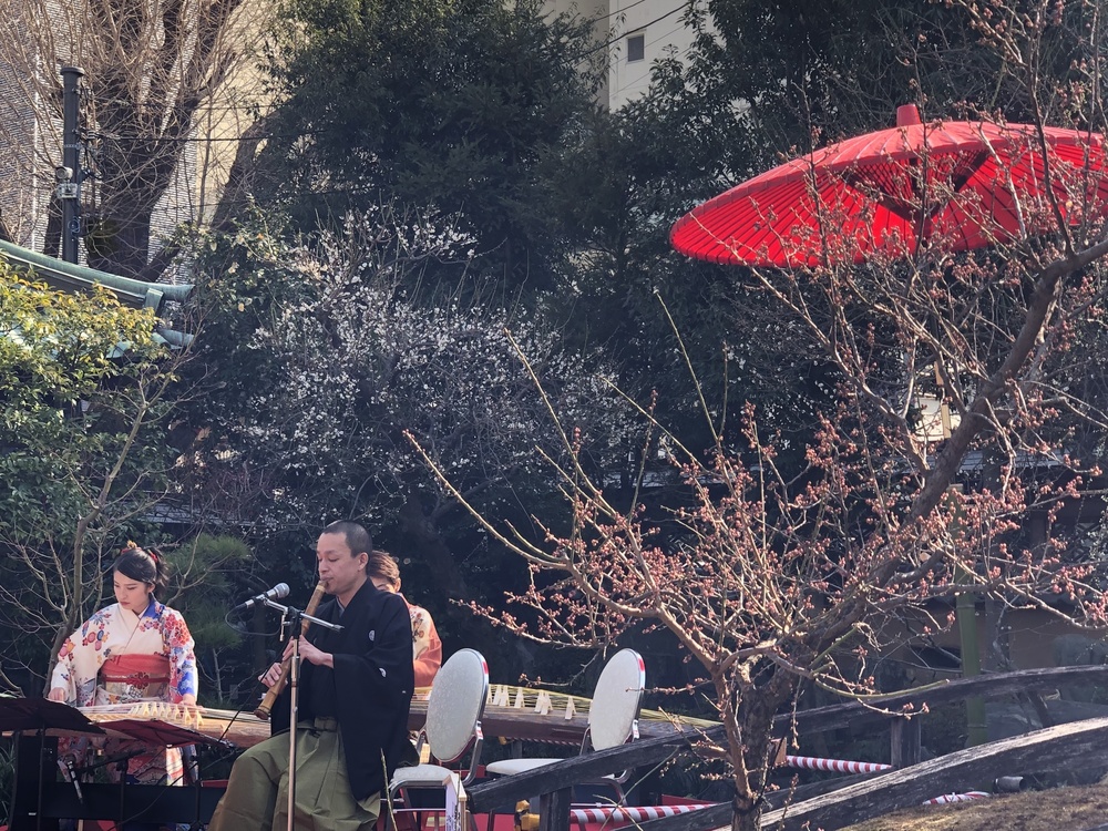 一足早い春を！湯島天神でのい出会の写真13