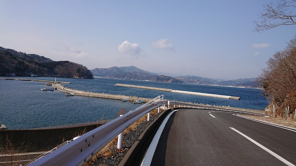 【釜石】鵜住居〜箱崎半島往復コースの写真3