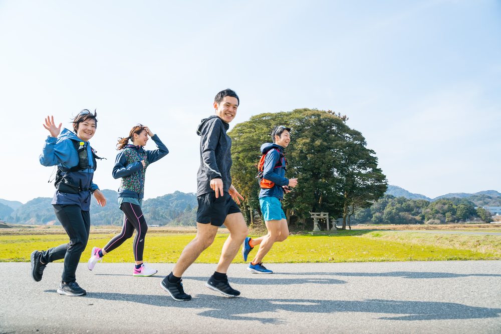 ブロッコリー神社（トトロの森）と川沿いの桜並木と田園を巡るコース【鳥取南部町】の写真5
