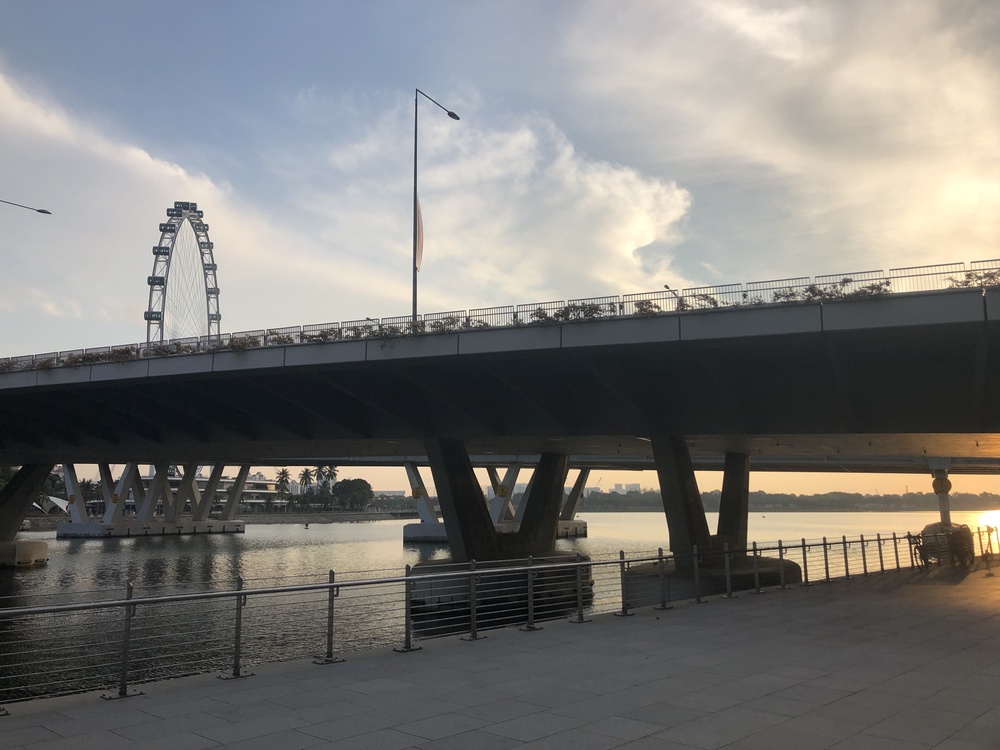 早朝シンガポールリバーラン（河口はどこかな？　笑）の写真24