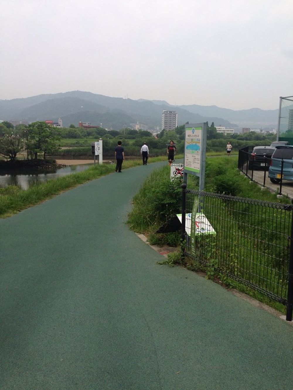 広島大芝水門3.1kmコース。の写真3