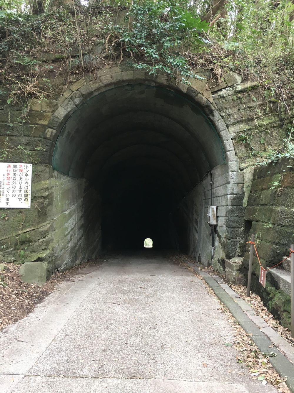 ユーミンの歌詞に出てくる観音崎の歩道橋を渡り観音崎灯台への写真16