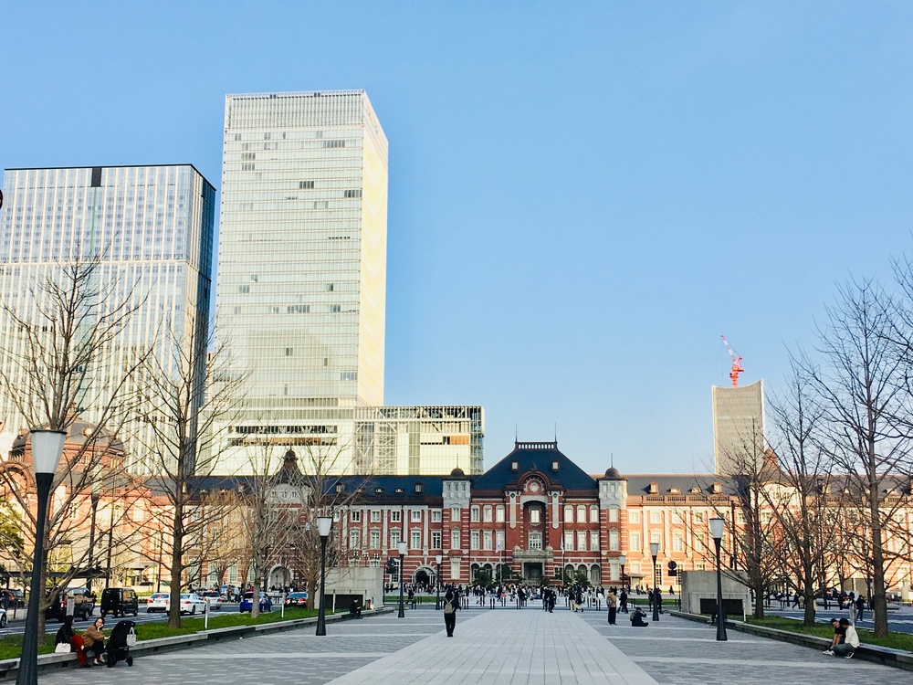 東京ミッドタウン日比谷からヨーロッパの雰囲気を感じる丸の内仲通りをランニングの写真7