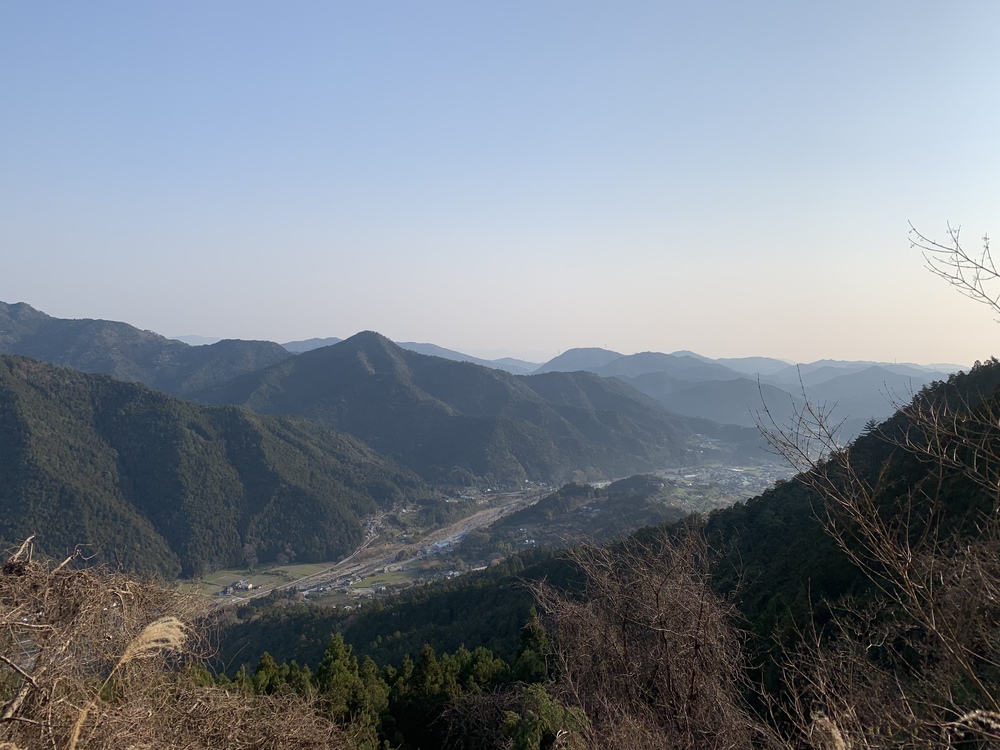 邪馬台国伝説　雨乞いの滝から悲願寺を目指すトレイルの写真8