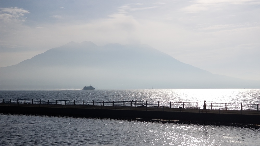鹿児島市の定番コースにもやっぱり海と桜島の写真14