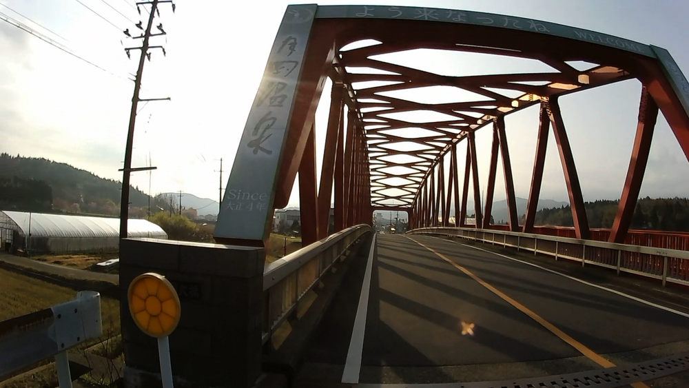 新潟月岡温泉から長閑な田園を周遊する１２キロのコースの写真3