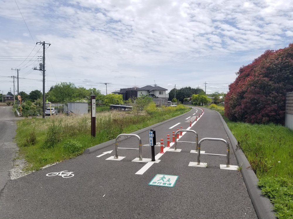 比企南丘陵(岩殿丘陵)　廃線跡を巡るクロカンコースの写真15