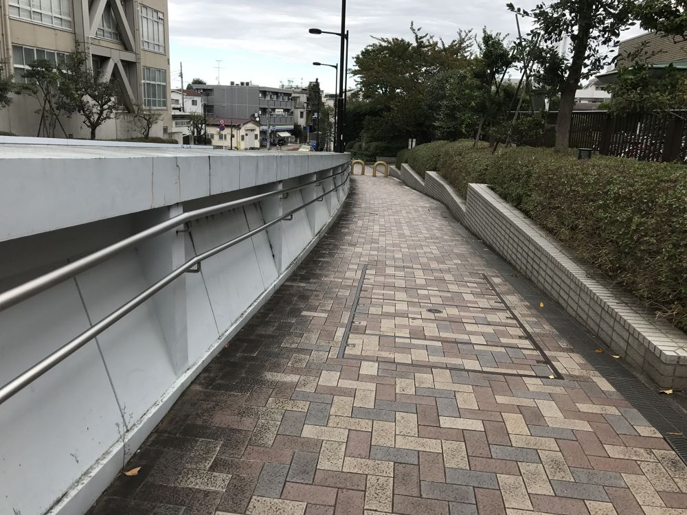 松陰神社前 烏山通り〜若林公園の坂の写真4