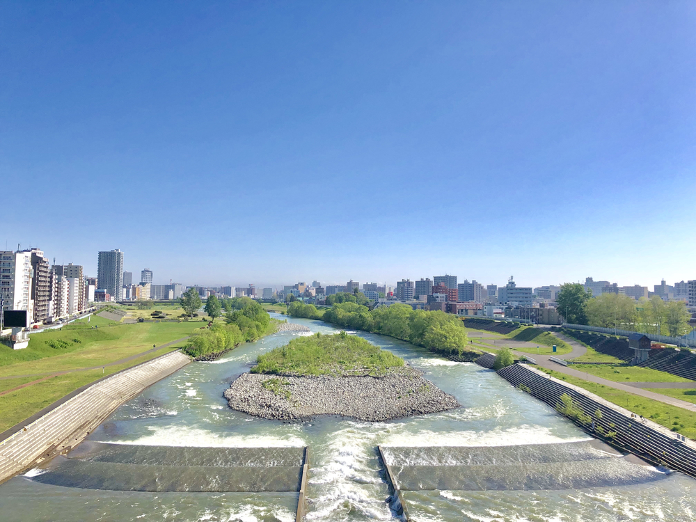 札幌駅から豊平川へ！どフラットな鉄板コースの写真3