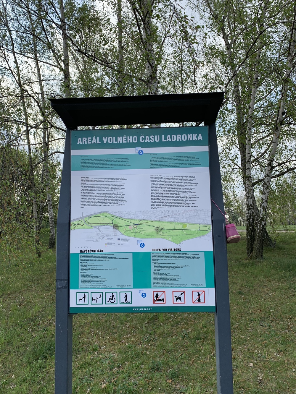 街も森も公園もプラハ城下町まで景色を楽しみながら贅沢に駆け抜けるコース。の写真3