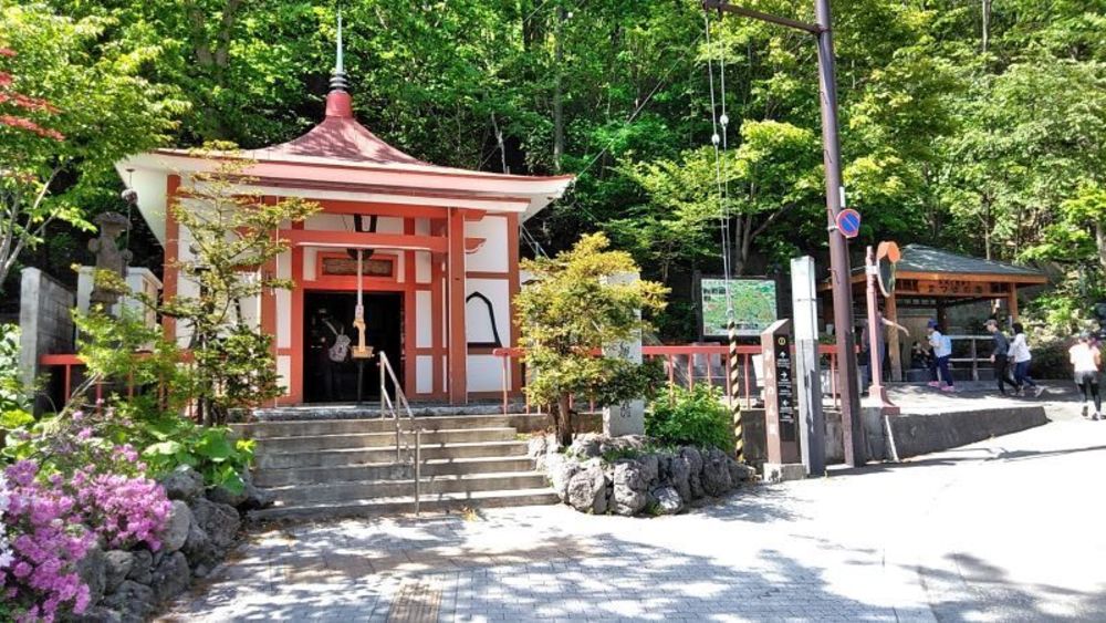 定山渓温泉でカッパ探しの写真12