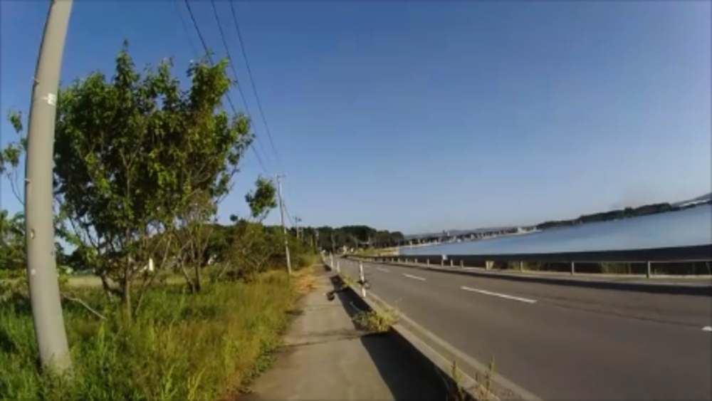 石川県能登半島、和倉温泉と七尾湾を回遊する１４キロランの写真4