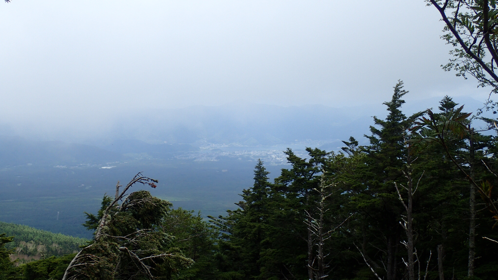 富士登山競走の一部区間を試走する4.3kmコースの写真5