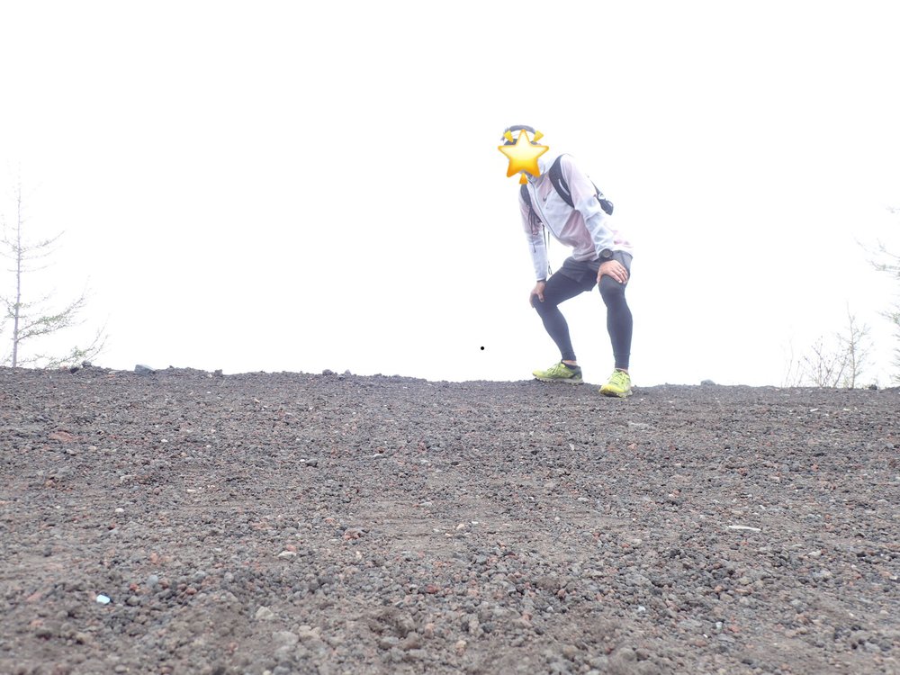 富士登山競走の一部区間を試走する4.3kmコースの写真7