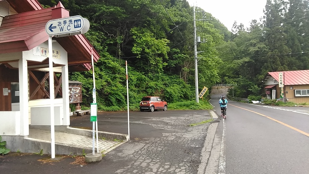 水上藤原湖畔を走る（一部藤原湖マラソンコース）の写真3